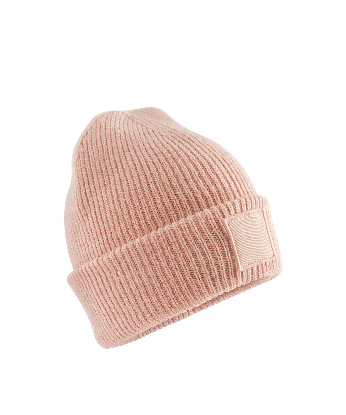 Kids Deep Cuffed Tonal Patch Beanie - Image 6