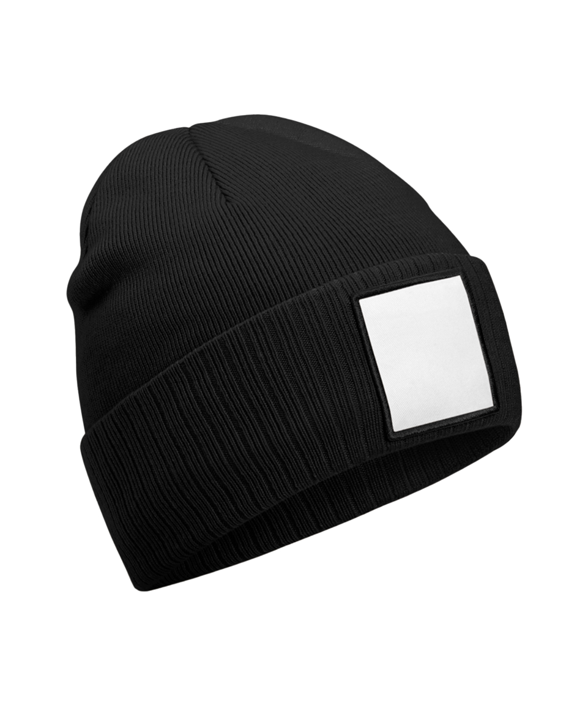 Appliqué Patch Beanie - Image 3