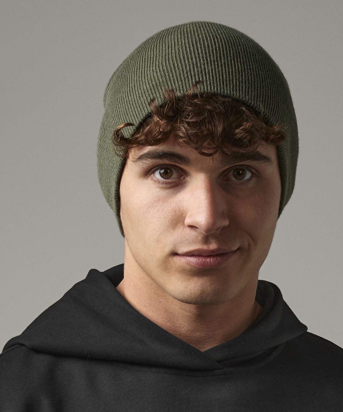 Two-Tone Pull-On Beanie