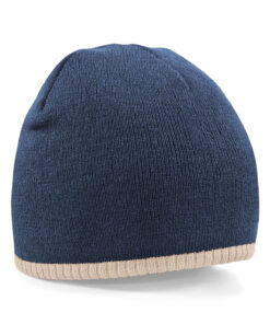Two-Tone Pull-On Beanie