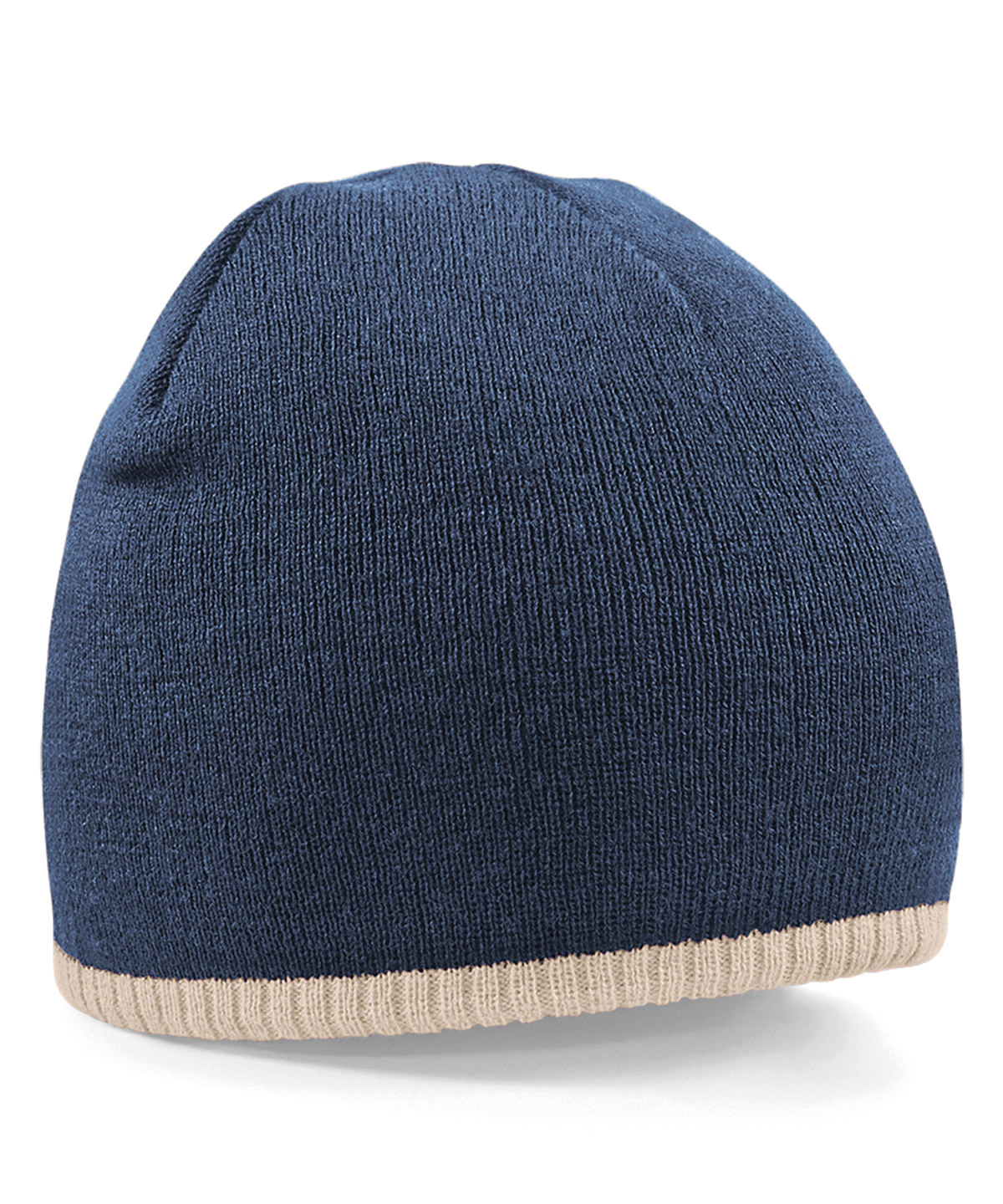 Two-Tone Pull-On Beanie
