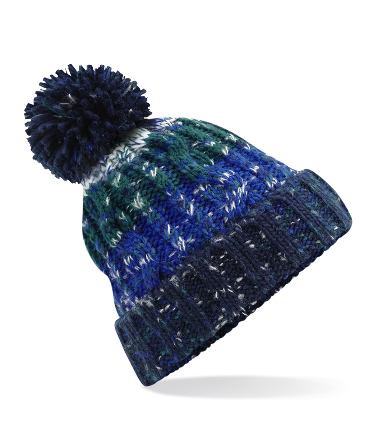 Corkscrew Pom Pom Beanie - Image 2