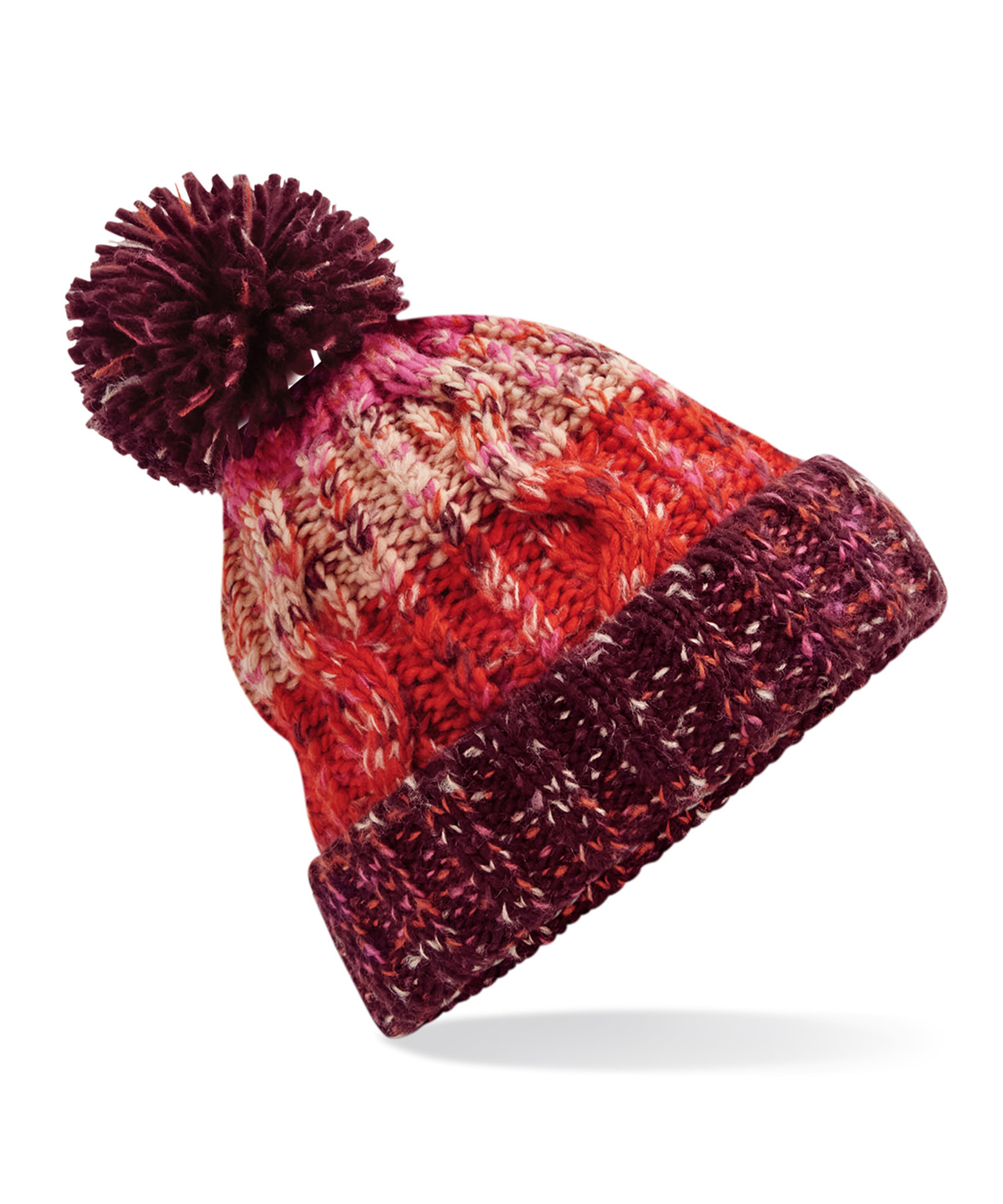 Corkscrew Pom Pom Beanie - Image 7
