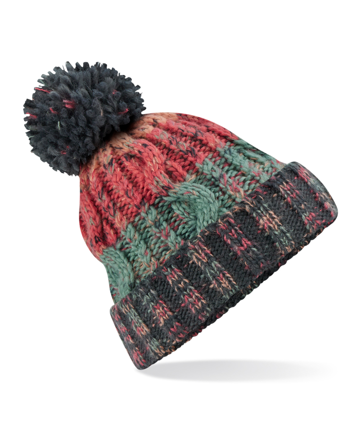 Corkscrew Pom Pom Beanie - Image 15