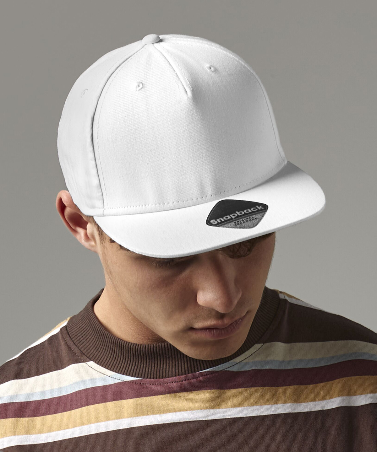 5-Panel Snapback Rapper Cap