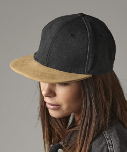 Suede Peak Snapback