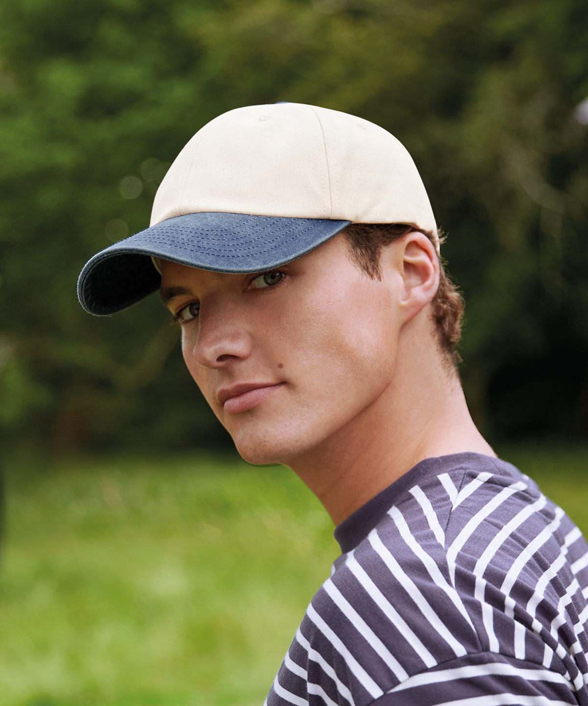 Contrast Peak Low-Profile Vintage Cap