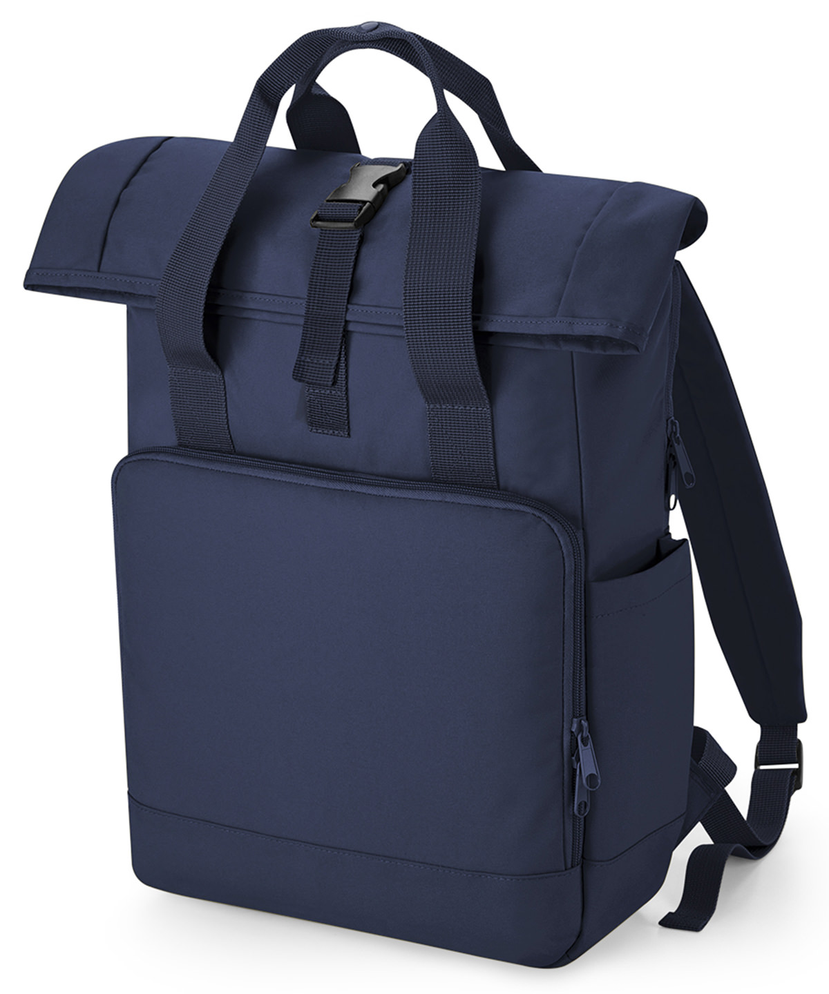 Recycled Twin Handle Roll-Top Laptop Backpack - Image 5