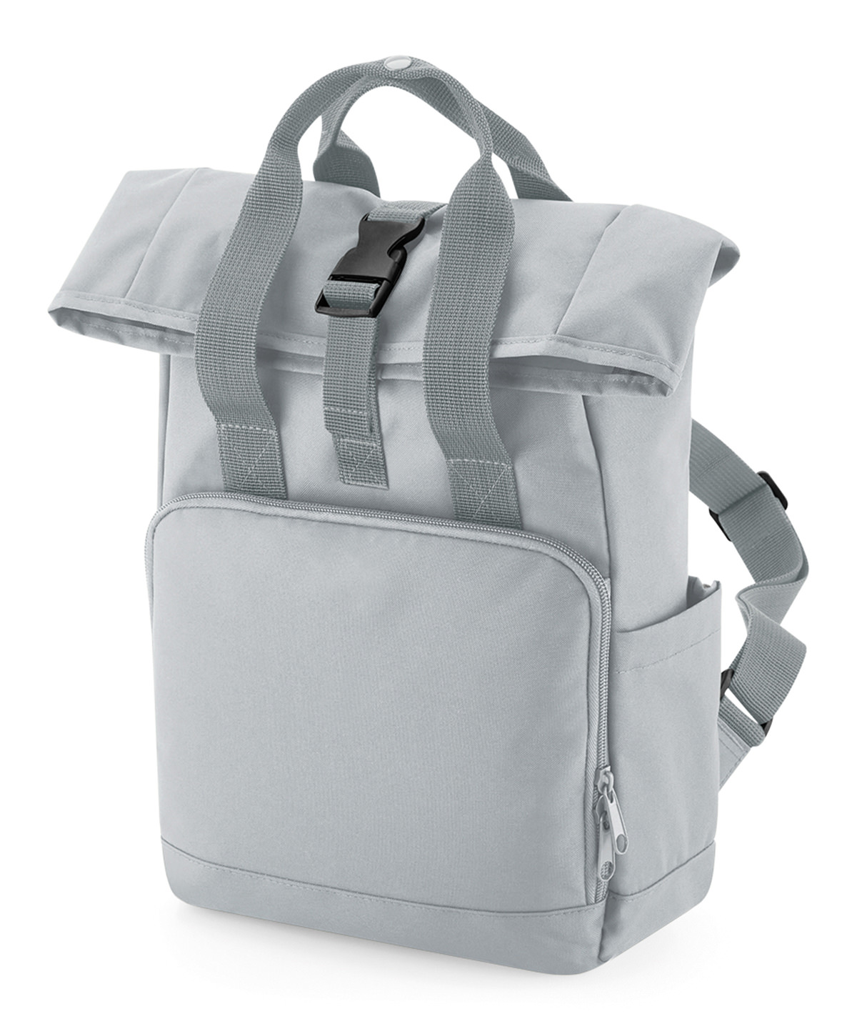Recycled Mini Twin Handle Roll-Top Backpack - Image 4