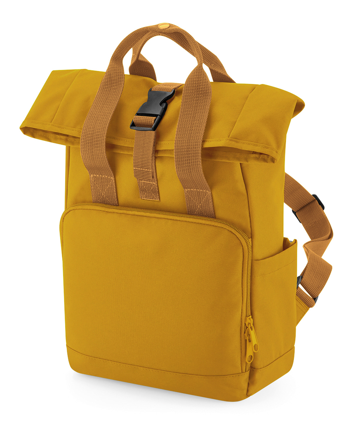 Recycled Mini Twin Handle Roll-Top Backpack - Image 5