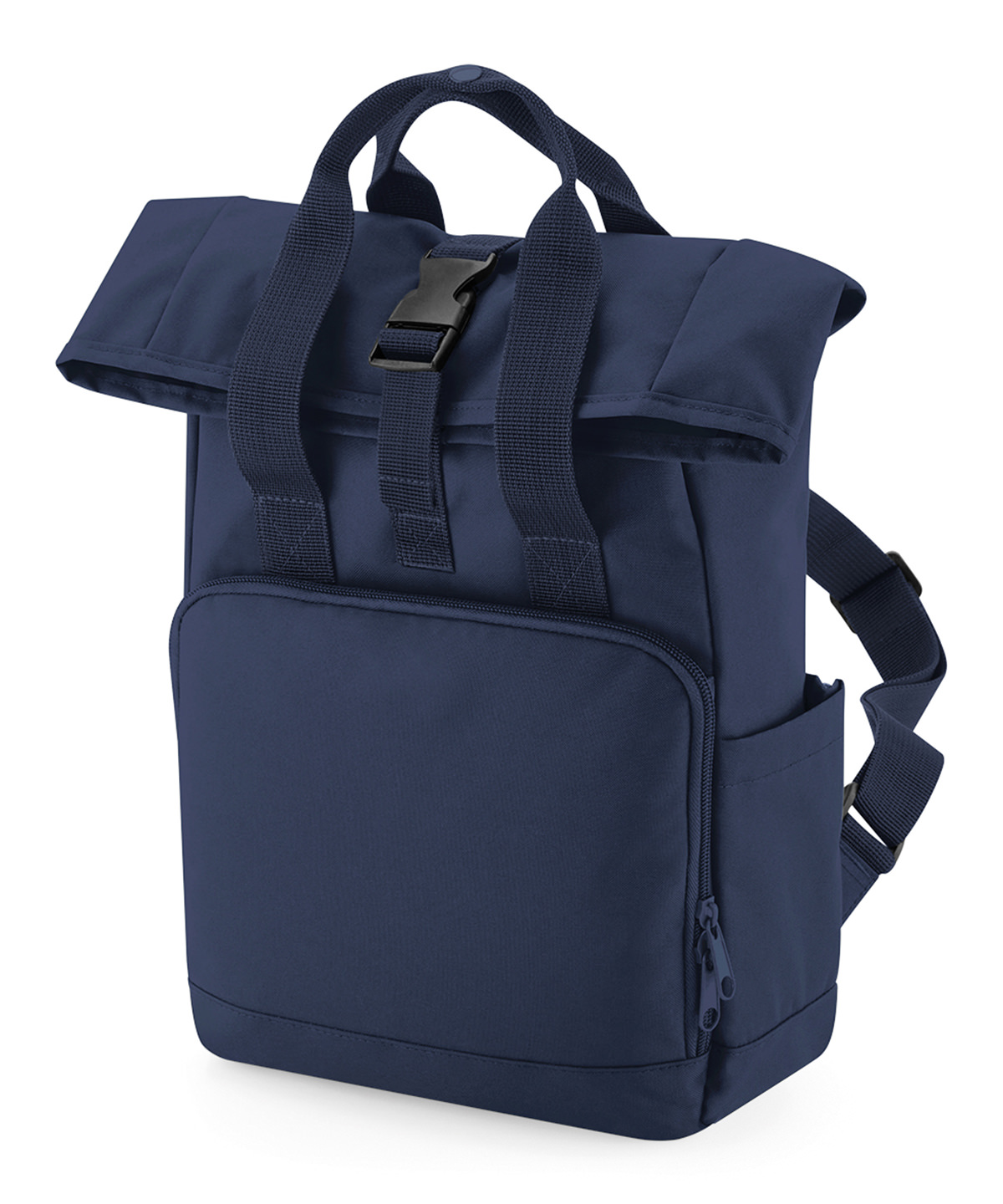 Recycled Mini Twin Handle Roll-Top Backpack - Image 6