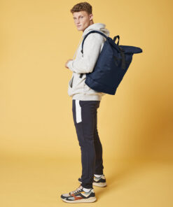 Recycled Rolled-Top Backpack