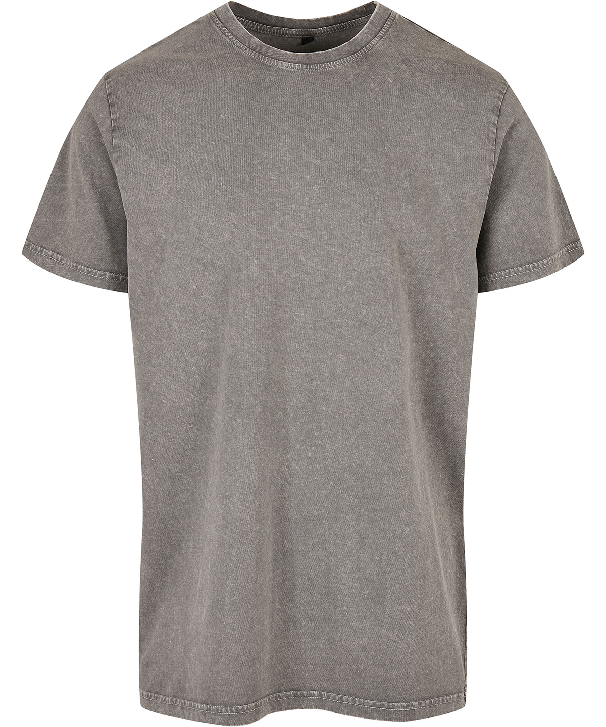 Acid Washed Round Neck Tee - Image 2