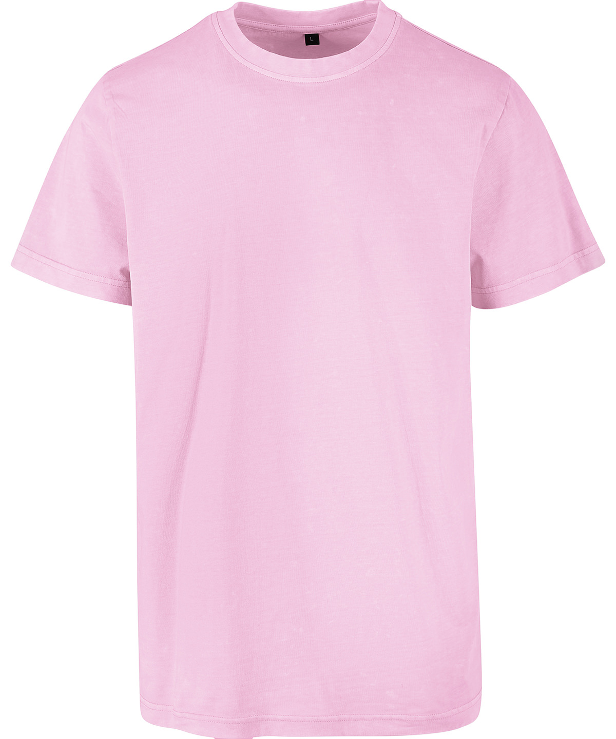 Acid Washed Round Neck Tee - Image 5