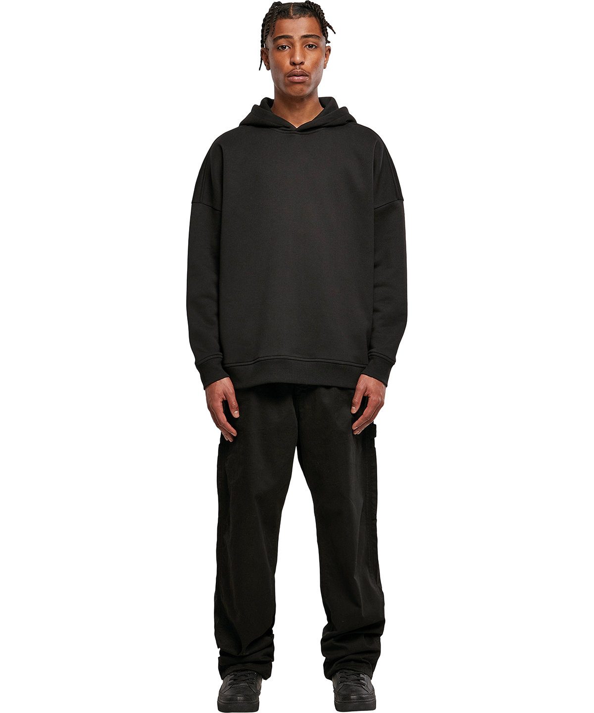 Oversized Cut-On Sleeve Hoodie