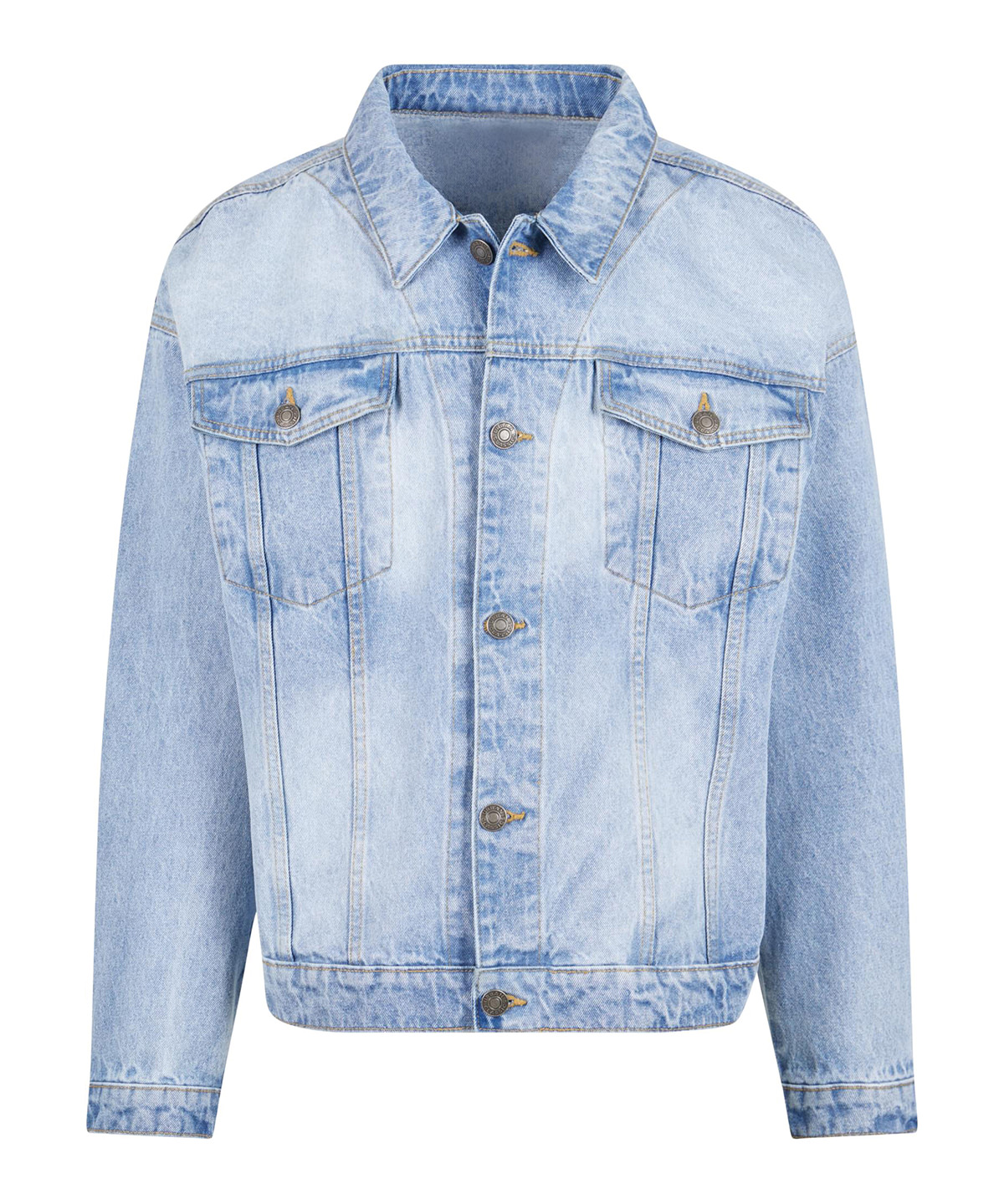 Heavy Ounce Boxy Denim Jacket - Image 3