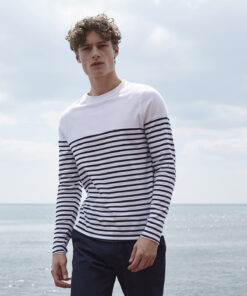 Long Sleeve Breton Striped T