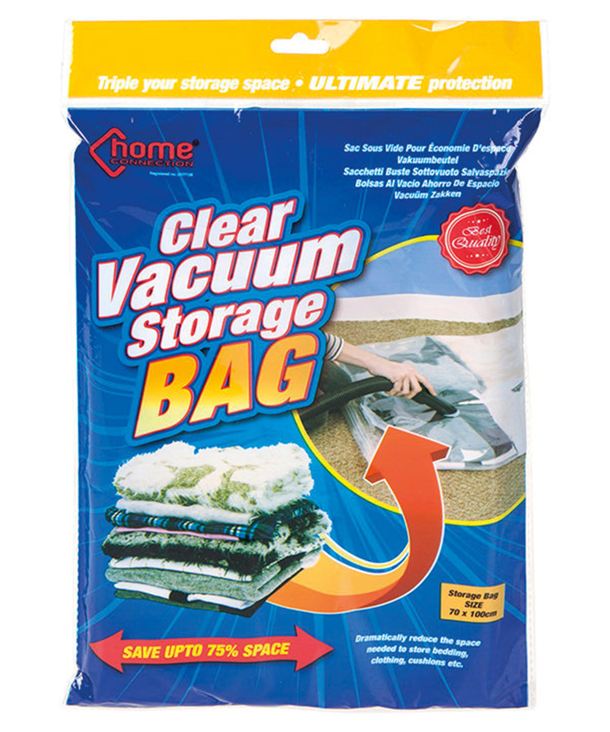 Clear Vacuum Storage Bag