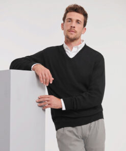V-Neck Knitted Sweater