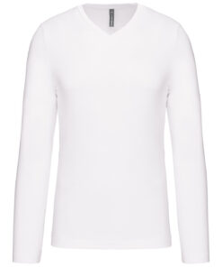 Men's Long-Sleeved V-Neck T-Shirt