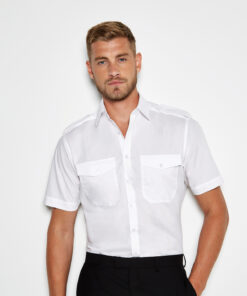 Pilot Shirt Short-Sleeved (Tailored Fit)