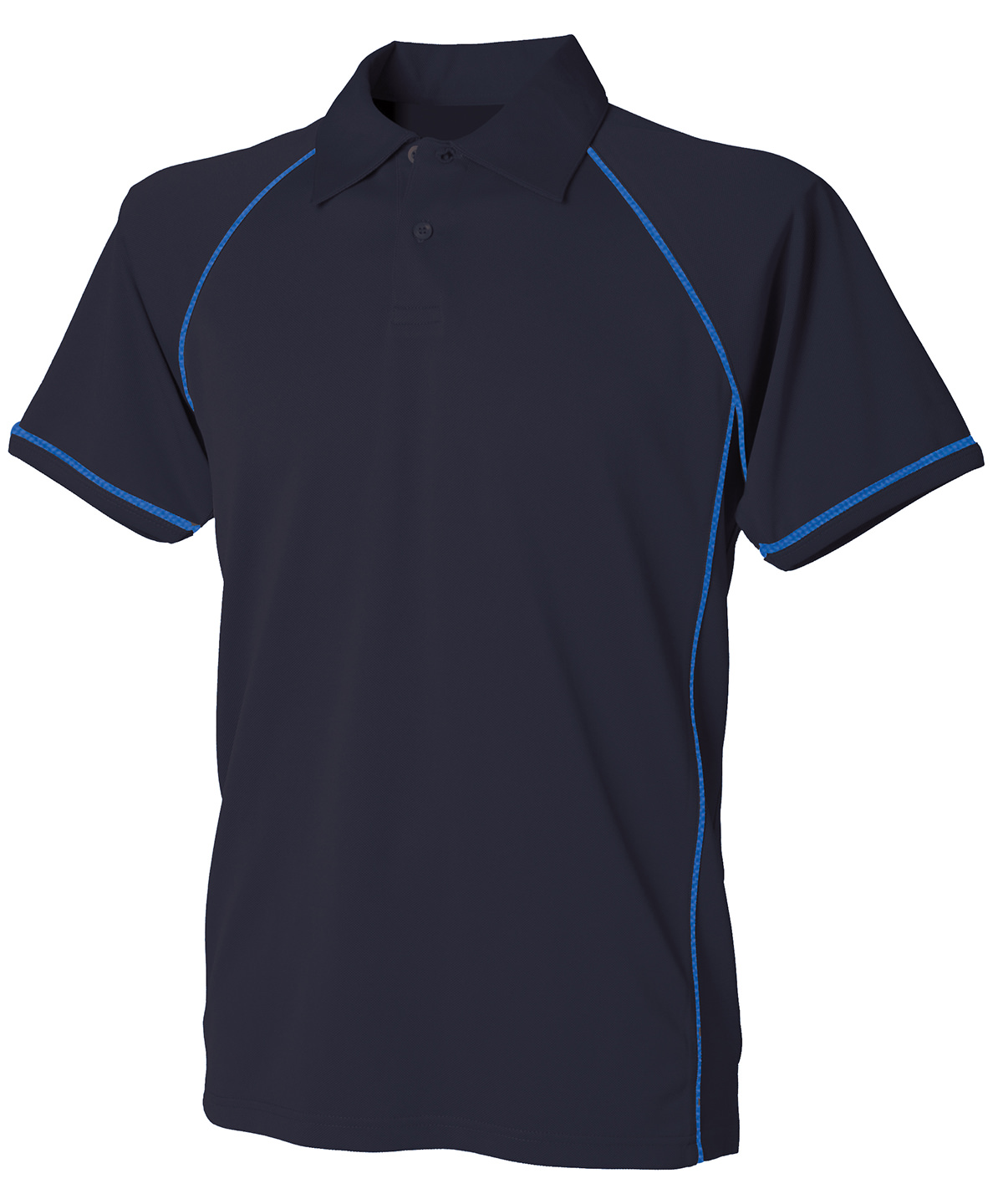 Kids Piped Performance Polo - Image 3