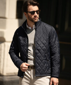 Henderson – Stylish Diamond Quilted Jacket