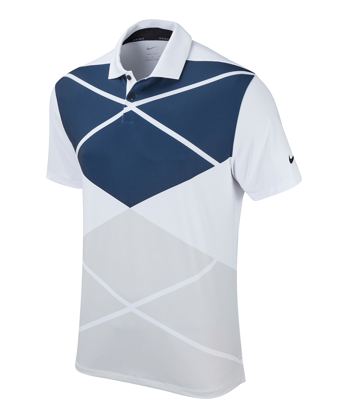 Nike Vapor Argyle Print Polo - Image 2