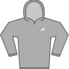 Dark Grey Heather/Light Smoke Grey/White
