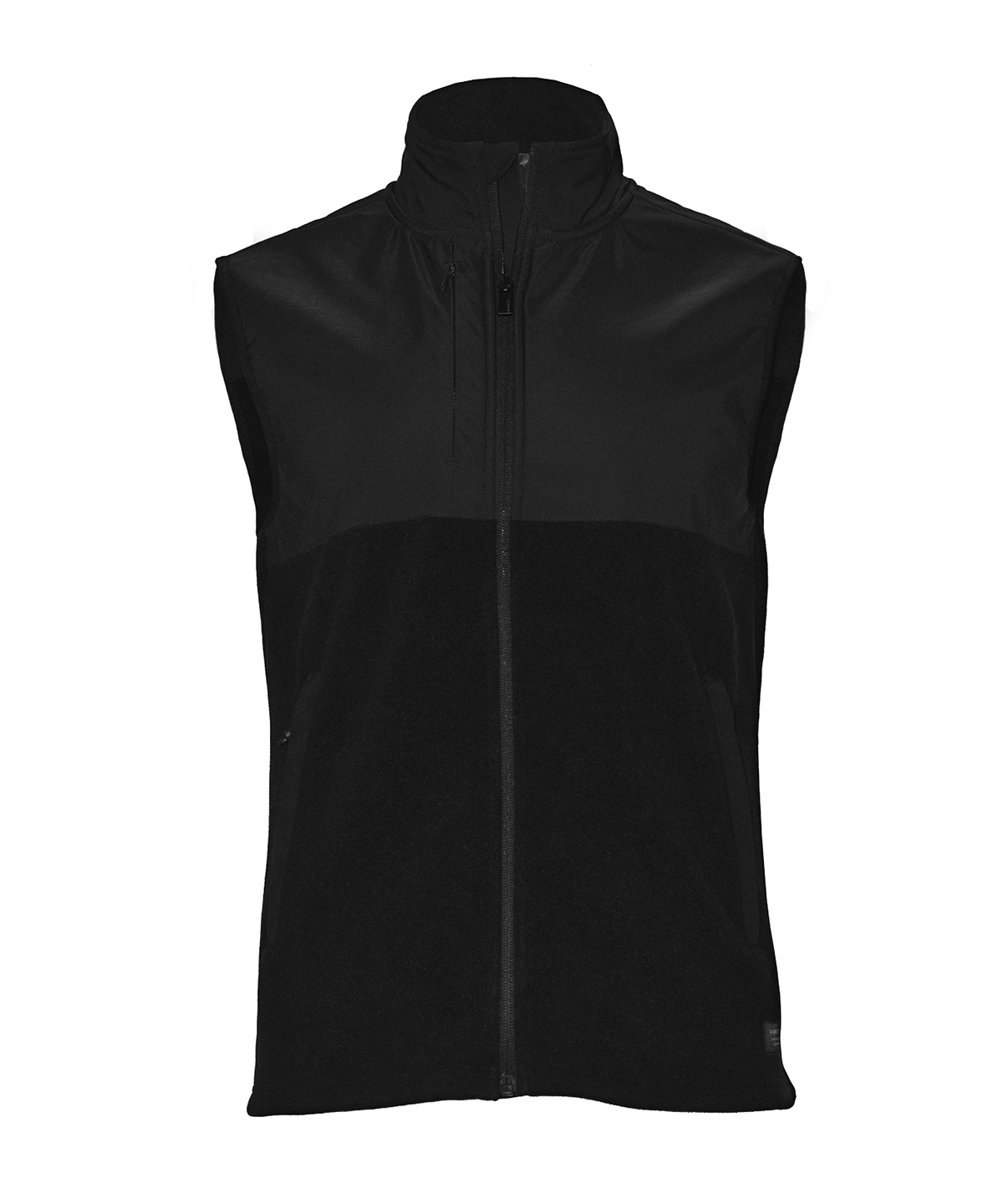 Highland - Fashionable Yoke Fleece Vest - Image 2