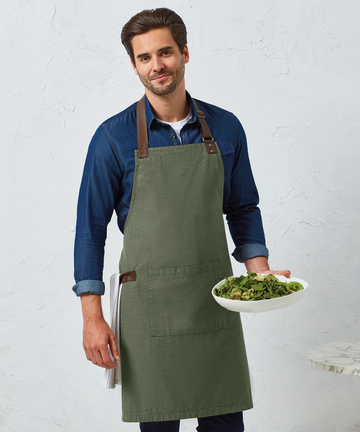 Premier Annex Oxford Bib Apron