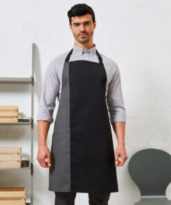 Premier Contrast Bib Apron