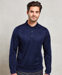Premier Long Sleeve Coolchecker® Piqué Polo