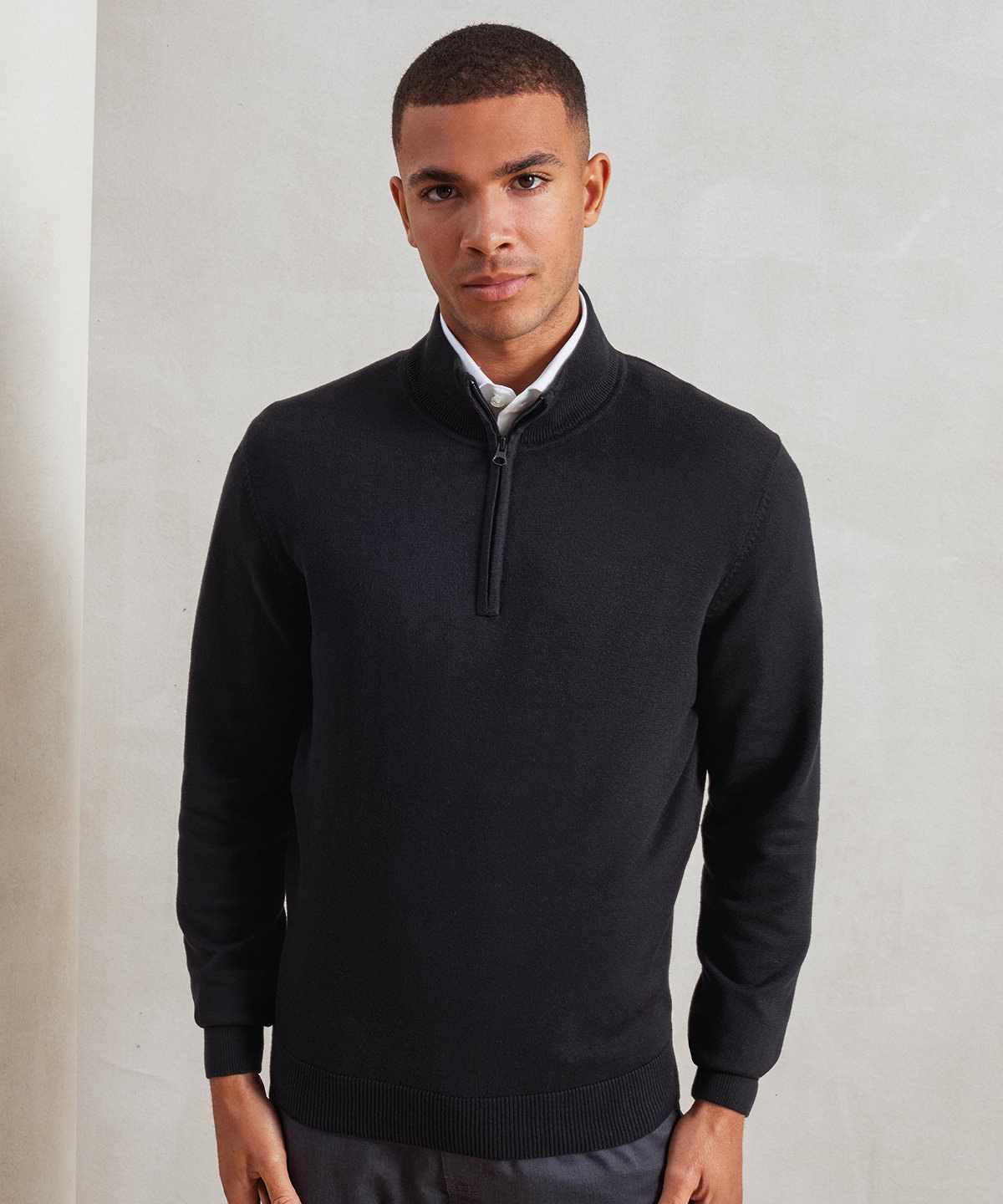 Premier ¼ Zip Knitted Sweater