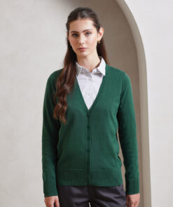 Premier Women's Button-Through Knitted Cardigan