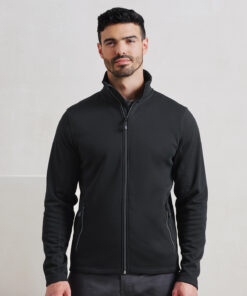 Premier Men's Spun Dyed Sustainable Zip-Through Sweatshirt