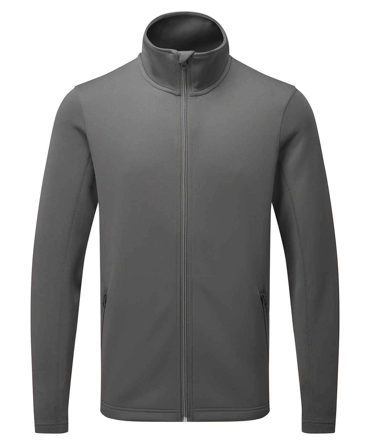 Premier Men's Spun Dyed Sustainable Zip-Through Sweatshirt - Image 3