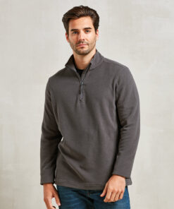 Premier Unisex ‘Recyclight’ 1/4 Zip Microfleece