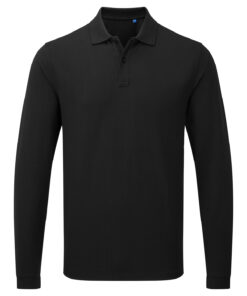 Alternative view of Premier ‘Essential’ Unisex Long Sleeve Workwear Polo Shirt