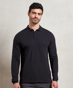Premier ‘Essential’ Unisex Long Sleeve Workwear Polo Shirt