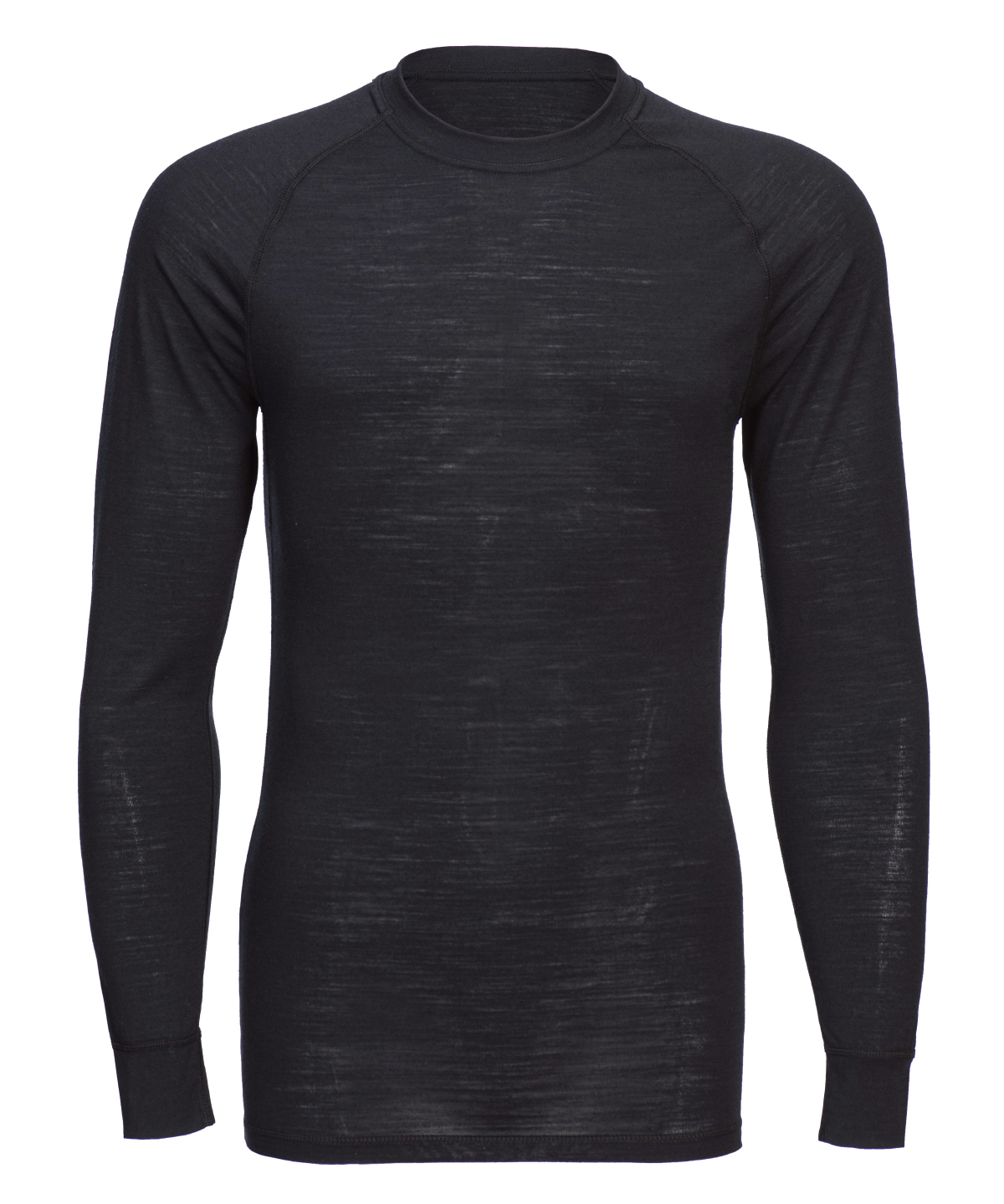 Merino Wool Crew Neck Long Sleeve Top - Image 2