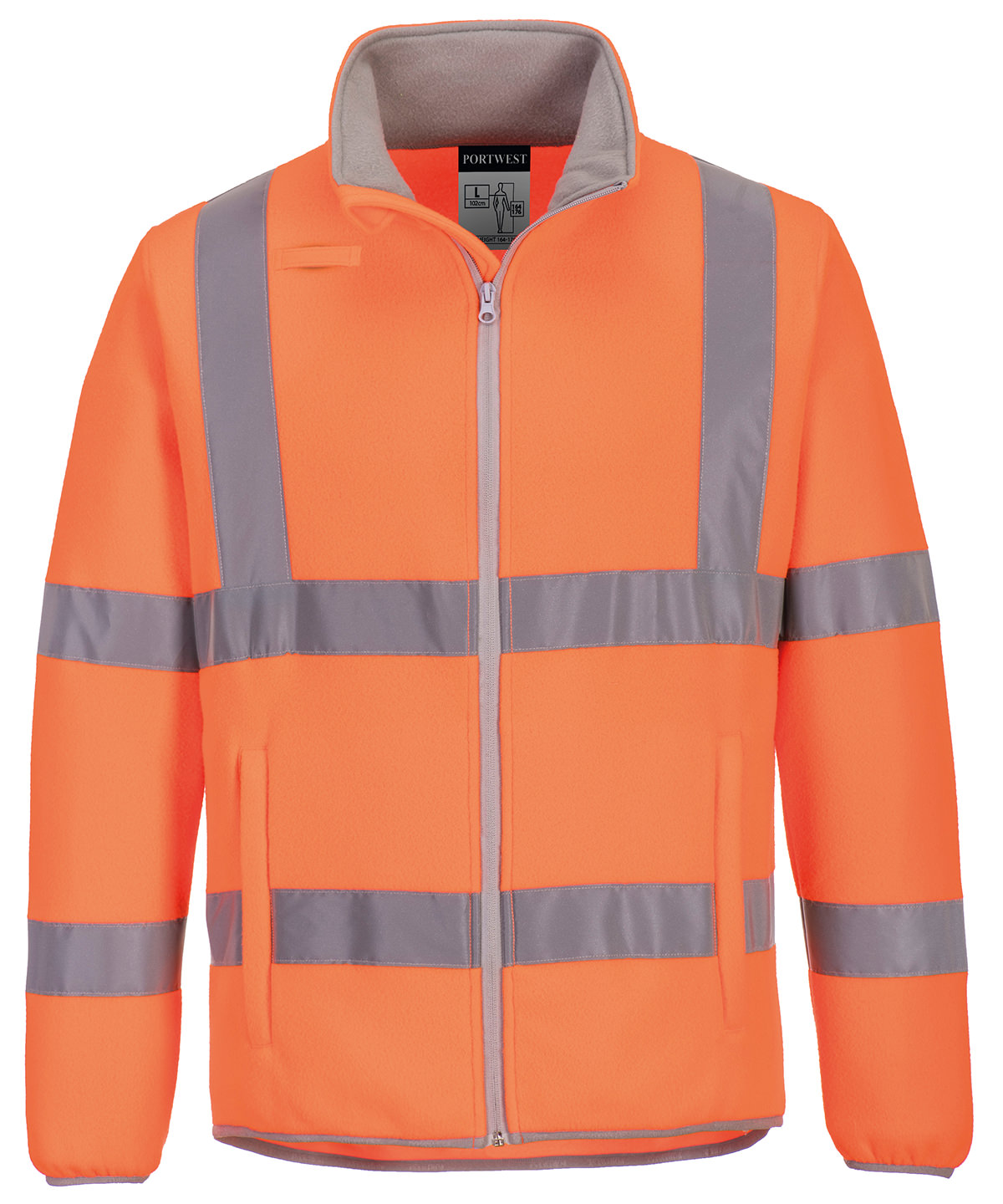 Eco Hi-Vis Fleece Jacket (Ec70) - Image 2
