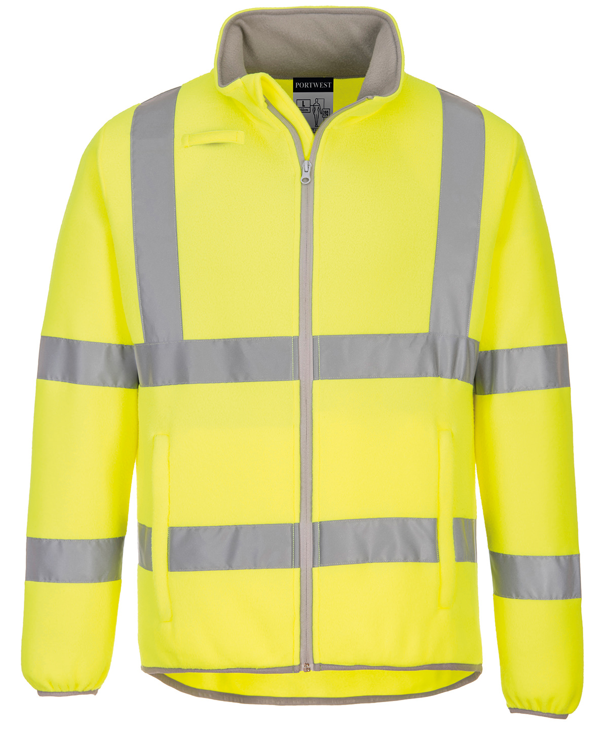 Eco Hi-Vis Fleece Jacket (Ec70) - Image 3