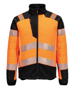 Pw3 Hi-Vis Hybrid Baffle Jacket (T170)