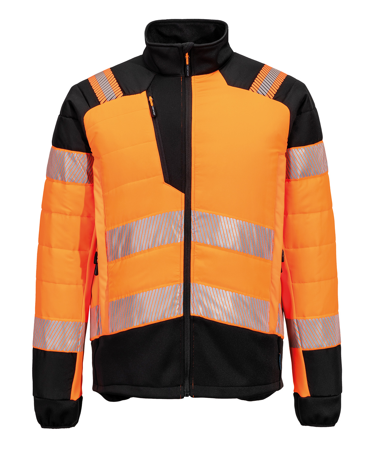 Pw3 Hi-Vis Hybrid Baffle Jacket (T170) - Image 2