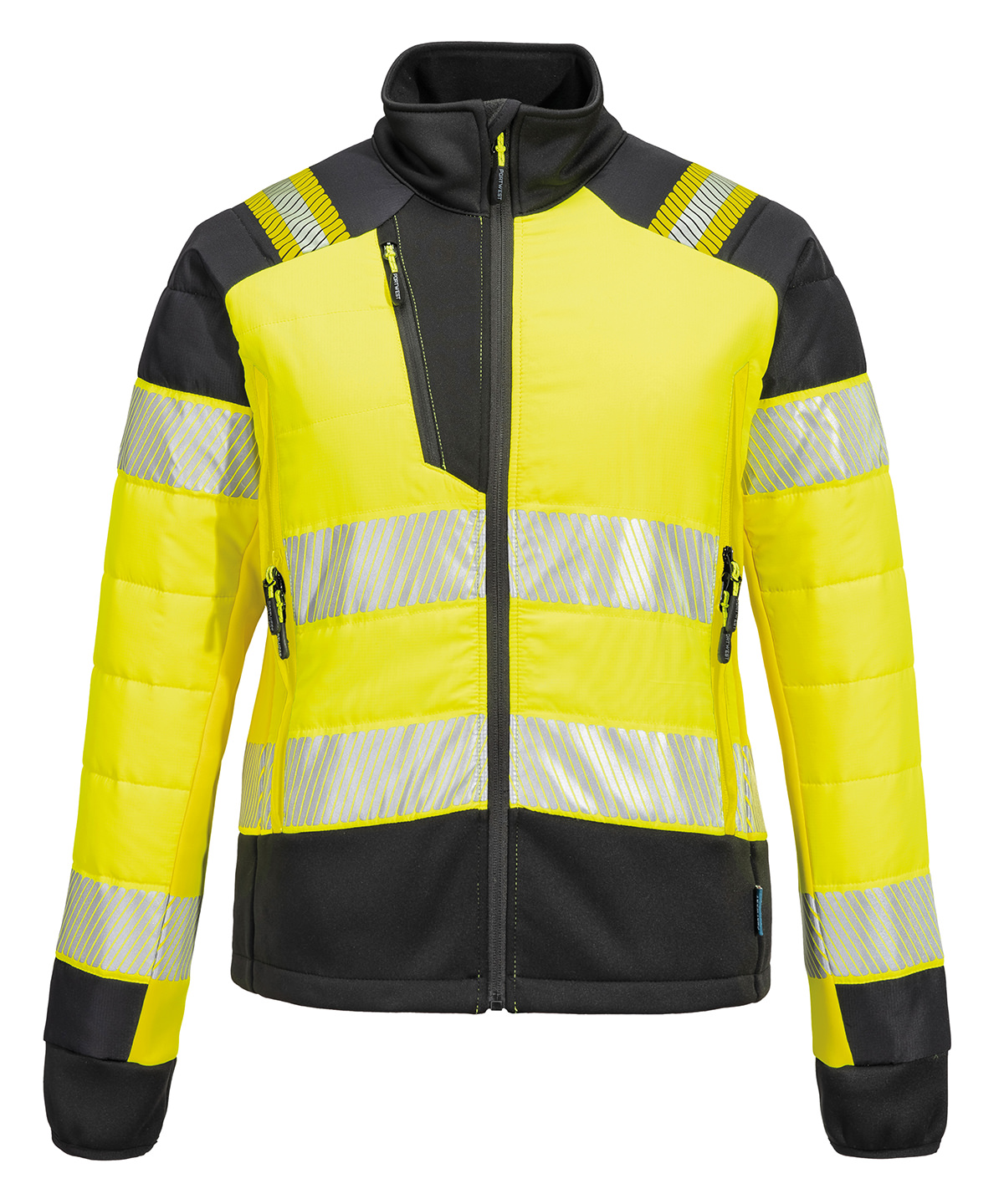 Women's Pw3 Hi-Vis Hybrid Baffle Jacket (T171) - Image 3