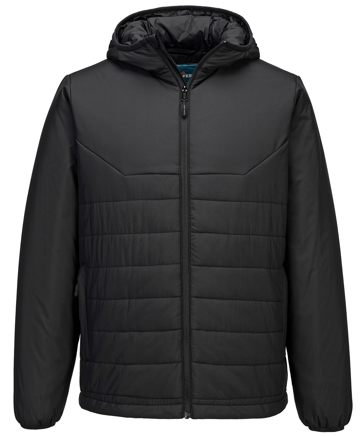Professional Hooded Insulated Baffle Jacket (S608) - Image 2