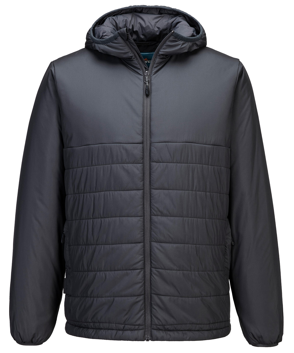 Professional Hooded Insulated Baffle Jacket (S608) - Image 3