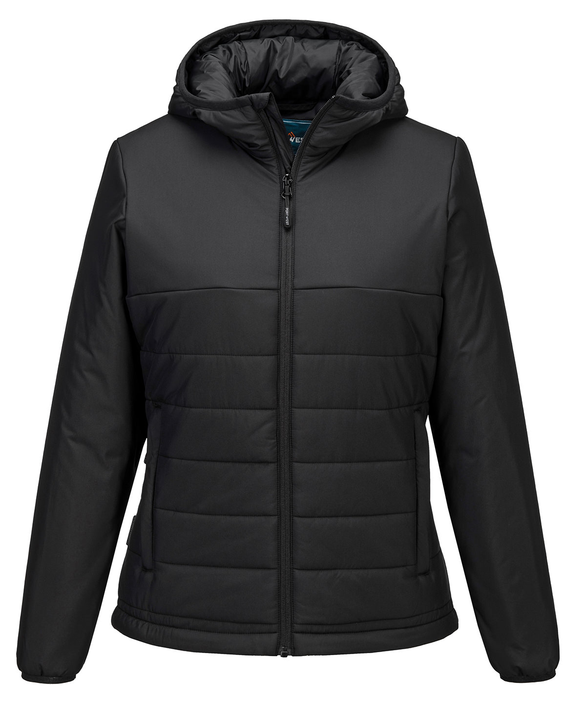 Women's Professional Hooded Insulated Baffle Jacket (S613) - Image 2