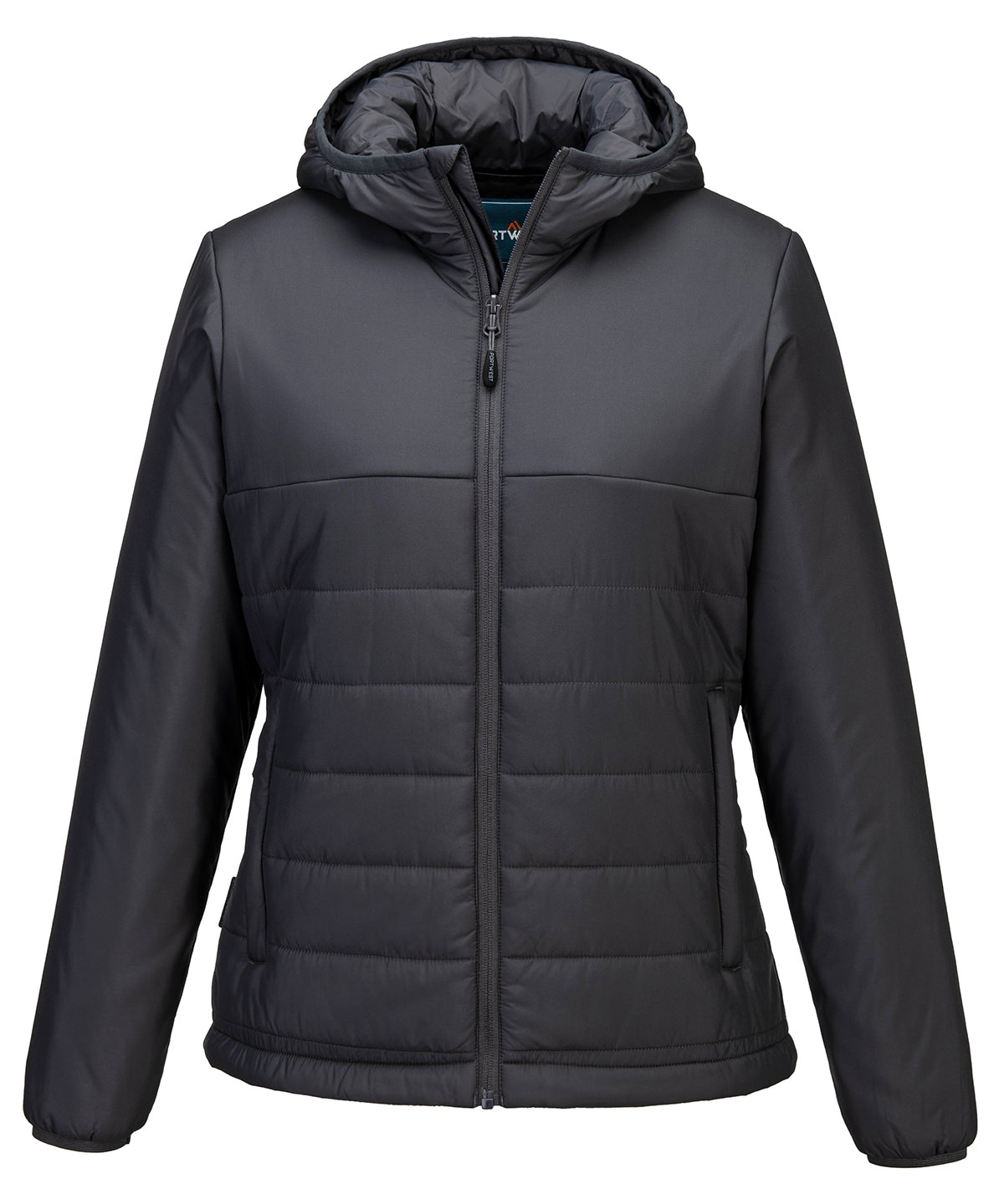 Women's Professional Hooded Insulated Baffle Jacket (S613) - Image 3